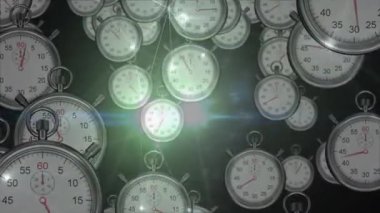 Boşluktan çıkarken, gümüş kronometreler dönüyor lensler ve ağ çizgileri titreşiyor. Fütürist, teknoloji, soyut, dijital, yapışkan, neon, siber