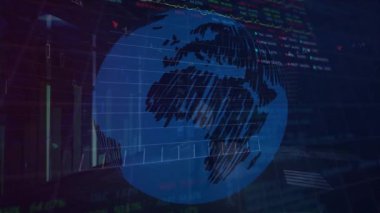 Veri etiketleri canlandırılırken finans paneli dünya dönüşünü başlatıyor ve şebeke düzlemini yükseltiyor. Teknoloji, veri görselleştirme, analitik, grafikleme, dijital arayüz, gelecekçi, kurumsal