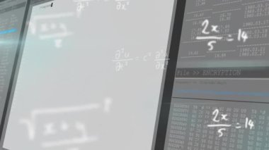 PDE 'nin somutlaştırılması, şifrelemeyi kapatırken beyaz panel kaydırmasını tetikler. Kriptografi, veri güvenliği, dijital arayüz, programlama, bilgisayar bilimi, minimalizm, gelecekçilik