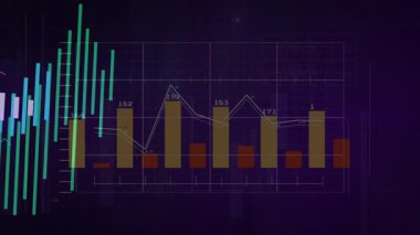 İlk ikinci veri tablosunda altın külçeleri, büyüyen deniz mavisi kümeleri ve beyaz kırmızı çizgiler görülüyor. Analizler, gösterge paneli, bilgi, görselleştirme, girişim, şirket, modern