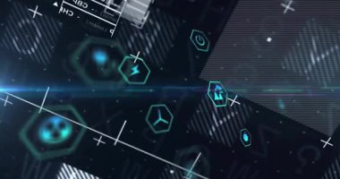 Yukarı doğru uzanan beyaz poliçizgi lenslerin parlamasından sonra para birimi eğilimlerini gösteren düğümleri gösteriyor. Teknoloji, analitik, görselleştirme, veri, finans, yenilik, dijital