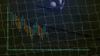 Kalecinin top fırlatıldıktan sonra internete dalması spor teknisyenlerinin kaymasına ve akım çizgisinin güncellenmesine neden oldu. Spor, analitik, veri görselleştirme, hedef, dalış, performans, gece