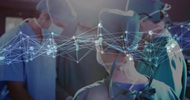 Cerrahlar, cerrahi eylemlere rehberlik eden ve ortaya çıkan bir ağ gibi hastalara eğilimli. Tıbbi, takım çalışması, yenilik, tanı, işbirliği, sağlık, teknoloji