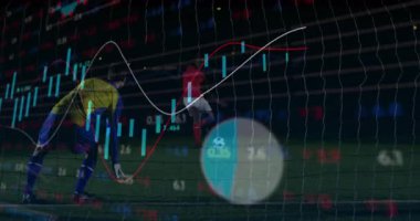 Futbolun önde top sürmesi ve şut atması, kaleci dalış yaparken finansal tabloların atması gibi. Atletik, rekabet, strateji, analiz, spor anı, performans, takım çalışması