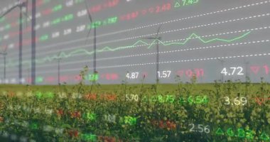 Mali tablonun çökmesi rüzgar türbini grubunun dönüşünü ve yenilenebilir enerji verilerinin güncellenmesini tetikliyor. Sürdürülebilirlik, enerji, yenilik, çevre, teknoloji, veri görselleştirme, çevre dostu