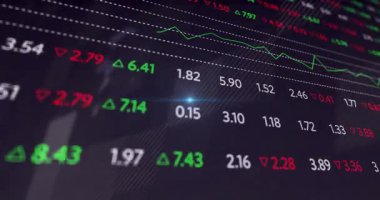 Lensler parlıyor, piyasa verileri üzerinde sürükleniyor, rakamların güncellenmesi ve haritanın trendleri göstermesi gibi yayılıyor. Teknoloji, analitik, görselleştirme, finans, yatırım, gösterge paneli, veri odaklı