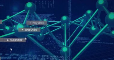 Ağı UI kodlu çevirdikten sonra abonelik kayboluyor. Bağlantının gösterildiği istifleme kaplamalarına tıklayın. Gelecekçi, teknoloji, dijital, soyut, sibernetik, etkileşimli, yenilikçi