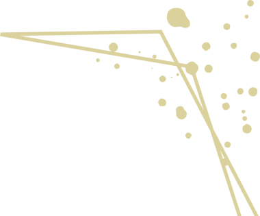 Vektör sanatının soyut grafiği, şeffaf arkaplan üzerindeki noktaların ortasından geçen sarı çizgiler içeriyor. Geometrik, minimal, modern, tasarım, dijital, yaratıcı, sanatsal