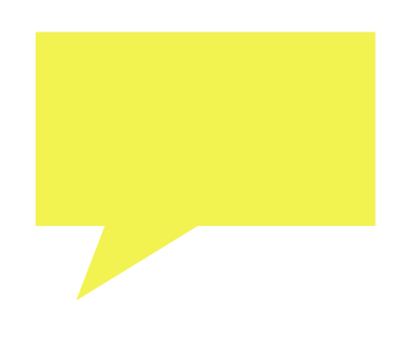 Düz konuşma baloncuğu simgesi, saydam arkaplanda sarı dolgu ile sağa doğru eğiliyor. Vektör grafik, iletişim, tasarım unsuru, reklam, dijital sanat, minimalizm, markalaşma