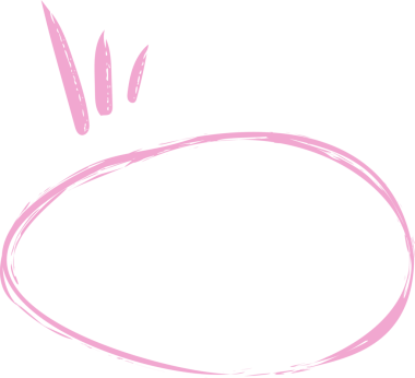 Elle çizilmiş pembe fırça darbesi oval, dört sol üst vuruşla şeffaf bir zeminde yüzüyor. Soyut, minimalizm, sanatsal, yaratıcı, tasarım, dekorasyon, doku