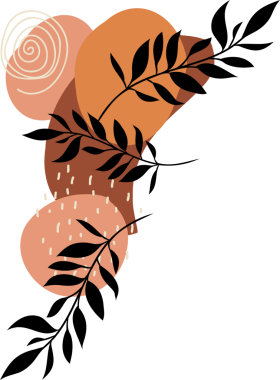 Soyut vektör sanatı, saydam arkaplanda kabarcıklar, siyah dallar ve krem spiralleri gösteriyor. Modern, sanatsal, minimalist, doğadan esinlenilmiş, dekoratif, grafik tasarım, estetik