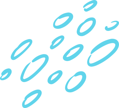 Stilize turkuaz elipsler şeffaf arkaplan üzerinde düz dizayn içinde çapraz olarak yüzüyorlar. Minimalist, geometrik, soyut, modern, canlı, tasarım, desen