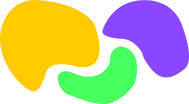 Düz dizayn şekilleri şeffaf bg üzerinde süzülüyor. 3 hardal sarısı, limon yeşili, mor damlalar. Geometrik, minimalizm, canlı, modern, kavramsal, dijital sanat, dekorasyon