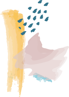 Suluboya sanatı, şeffaf arkaplanda sarı, mor, mavi damlalar gösteriyor. Soyut, ressam, minimalizm, modern, tasarım, yaratıcı, sanatsal