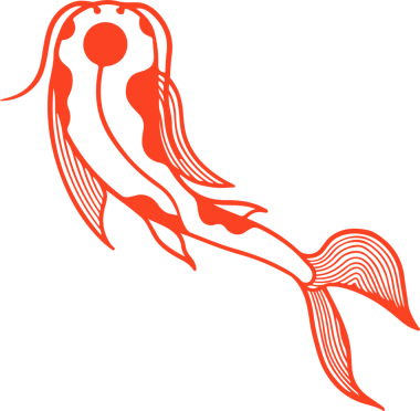 Kafalı, dokunaçlı, şeffaf arka planda bölünmüş kuyruklu süslemeli denizanası gösteriliyor. Denizci, su, gerçeküstü, minimalizm, dekorasyon, çağdaş, canlı