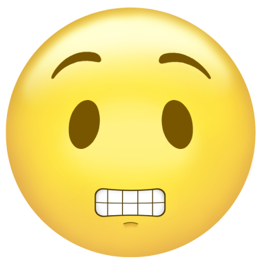 Şeffaf bir arkaplanda süzülen 3 boyutlu sarı ifade endişeli bir ekşilik gösteriyor. Emoji, ifade, illüstrasyon, çizgi film, dijital sanat, ruh hali, duygusal