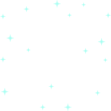 Düz vektör tasarım nane yıldız parıltıları saydam alan boyunca yayılıyor, kopyala uzayı. Geometri, ışıltı, zarafet, modern, grafikler, aydınlatma, soyut