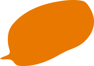 Soyut turuncu leke şekli şeffaf arka planda, düz tasarımda, kopyalama alanında yüzüyor. Soyut, akışkan, modern, minimal, organik, grafik, tasarım