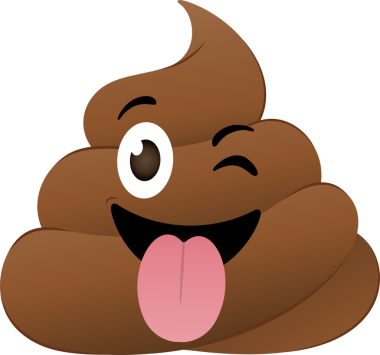 Düz kaka emojisi düz kahverengi kıvrımlı, oyuncu gözlü ve dilli, şeffaf arkaplan gösteriyor. Çizgi film, animasyon, esprili, oyuncu, anlamlı, karakter, canlı