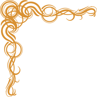 Süslü altın köşe düz tasarım şeffaf arka planda filigran çerçeve oluşturmaktadır. Dekoratif tasarım, lüks aksan, karmaşık desen, zarif süsleme, süsleme motifi, sofistike stil, ince işçilik