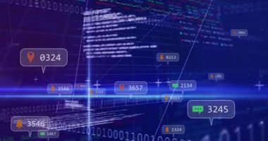 Parlayan ışın oluşumu, arayüz kaydırma pimleri, grafik çizimi, veri eğilimlerini görselleştirme. Dijital, geleceksel, veri, analitik, sanal, teknolojik, kontrol