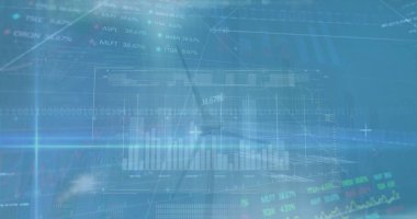 Şeffaf kablo grafiği% 38.67 oranında gösteriliyor. Arabirimde bar grafiği, ikili kod ve kalp pilleri var. Analizler, teknoloji, veri, görselleştirme, finans, dijital, gösterge paneli