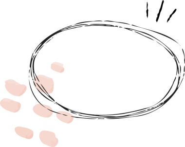 Çizilmiş siyah kenarlı ve şeffaf arkaplanda pembe damlalar olan eskiz konuşma baloncukları gösteriliyor. Çizim, karalama, tasarım, grafik, minimalizm, yaratıcılık, soyut