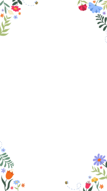 Düz dizayn dikdörtgen çiçekli kenar, şeffaf katman üzerinde arıları ve çiçekleri gösteriyor, kopyalama alanı. Botanik, çiçek, dekoratif, doğa, canlı, organik, uyumlu.