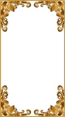 Vektör altın çerçeve, şeffaf arkaplan üzerinde köşe yazmaları ve yaprak motifleri, kopyalama alanı içeriyor. Lüks, zarafet, mahsul, barok, süslü, karmaşık, dekoratif.