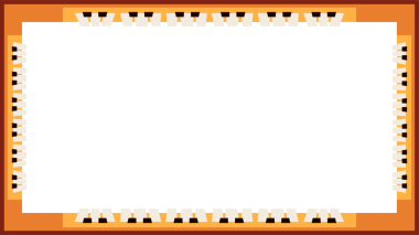 Dekoratif düz illüstrasyon, şeffaf arkaplan etrafında piyano tuşlu çerçeve içeriyor. Soyut, geometrik, modern, canlı, müzikal, sanatsal, dekoratif