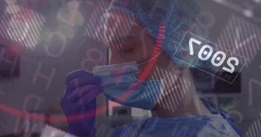 Dijital veriler küçülürken aynı zamanda tıbbi profesyonellerin ameliyat maskesini kaldırıp güvence altına almalarını sağlıyor. Sağlık, tıbbi, gelecek, teknoloji, kesinlik, profesyonellik, teşhis