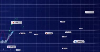Yeşil hattın yükselmesi finansal haritayı canlandırıyor. Mavi ızgarada çağrılar görselleştiriyor. Analizler, finans, veri, grafik, gösterge paneli, yatırım, borsa
