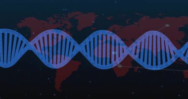 Küresel veri akışını gösteren ışık düğümleri olarak donanma ekranına yayılan soluk mavi sarmal. Futuristik, dijital, bağlantı, yenilik, teknoloji, soyut, ağ