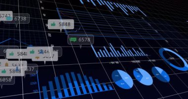 Sürgülü etiketler başlatılıyor turta değişimi çizgileri oluşuyor donanma şebekesinde takip bağlantısını güncelliyor. Teknoloji, analitik, görselleştirme, dijital, veri odaklı, fütüristik, iş