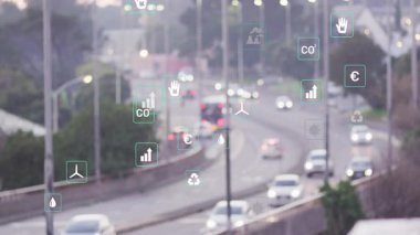 Alacakaranlık otoyolunun açılışı ekolojik ölçümleri gösteren simgelerin ortaya çıkışını, sürüklenişini ve soluşunu tetikliyor. Sürdürülebilirlik, ulaşım, kentsel, teknoloji, veri, çevre, gelecek