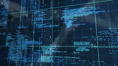 Cam panel kaydırma kod blokları birleştirme üzerinde sağ tıklama tuşlarından giren geliştirici eller. Siber güvenlik, yenilik, teknoloji, programlama, dijital, fütürist, arayüz