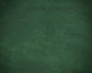 Yeşil karatahta yüzeyinde aşınmış tebeşir lekeleri ve düz tasarım çizgileri var. Eğitim, sınıf, klasik, dokulu, klasik stil, öğrenme, akademik