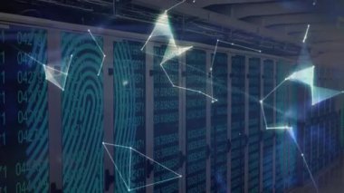 Sol rafta beliren parmak izleri başlatılan düğümler, küresel ağı oluşturan dönen küresel küre. Siber güvenlik, dijital, bağlantı, yenilik, teknoloji, ağ, küresel