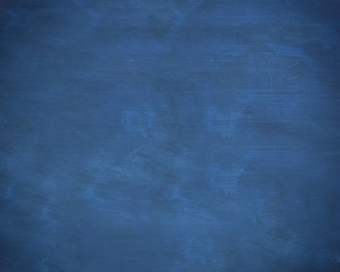 Mavi desenli yüzey ince fırça çizgileri ve yakın plan düz dizaynda zayıf sürtünme izleri gösteriyor. Minimalist, soyut, tasarım, desenler, arkaplan, çağdaş, dokulu