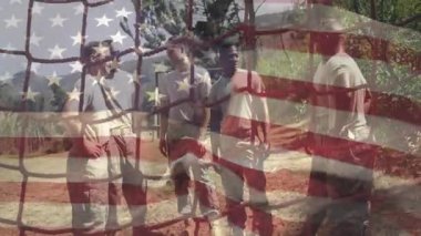 Üniformalı takım, net bir şekilde soluk bayrak kaplamalı tartışma planlama engeli harekatına başladı. Askeri, takım çalışması, strateji, fitness, eğitim, açık hava, disiplin