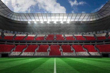 İngiltere fanlar tam dijital olarak oluşturulan Futbol Stadyumu
