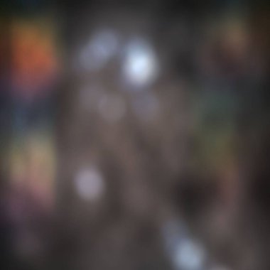 Odaklanamayan ışıkların dijital olarak oluşturulmuş görüntüsü