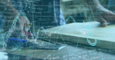 Left hand steadying plywood guiding craftsman measuring and marking line floating financial charts. Craftsman, woodworking, precision, measurement, construction, industry, skill