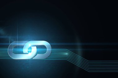 teknik arka plan bilgi işlem simgesini