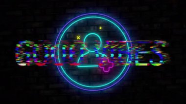 Neon çemberin açılışı avatar haçlarını ortaya çıkarıyor yüzen haçlar güzel vibaları ilham verici hale getiriyor. Neon, dijital, kentsel, fütürist, canlı, elektronik, dinamik