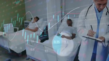 Sağlık çizelgesi çıktıktan sonra, doktorun giriş ve çıkış notları, hemşire ölçümleri gözden geçirir. Tıbbi, sağlık, profesyonel, dijital, analiz, tanı, araştırma