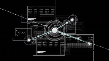 Merkezi merkez, dijital ağ büyümesini görselleştirmek için ortaya çıkan ve genişleyen çevresel düğümleri başlatıyor. Teknoloji, ağ, veri, siber güvenlik, fütürist, dijital, görselleştirme