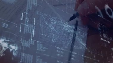 Stylus 'un girişi, şeffaf arayüzün üzerinde uçması, Avrupa' yı hizalaması ve panelleri güncellemesi. Teknoloji, yenilik, veri görselleştirme, dijital çalışma alanı, gelecekçi, analitik, ui tasarımı