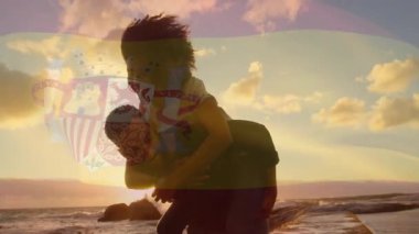 Gün batımında İspanyol bayrağıyla seyahat eden bir kadın iskelede yarışa başlıyor. Romantizm, macera, eğlence, açık hava, manzara, samimiyet, sükunet