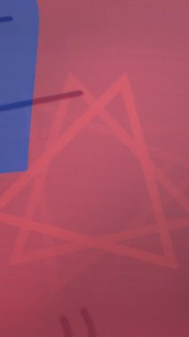 Veri işleme ve Tayvan bayrağıyla bilgisayar devre kartının animasyonu. Küresel iş, bilgisayar, transfer ve veri işleme kavramı dijital olarak oluşturulmuş video.